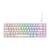 Teclado Mecânico Gamer Rise Mode GM1 Pro White, ARGB, Mini (65%), Switch Outemu Brown, USB-C - Preto