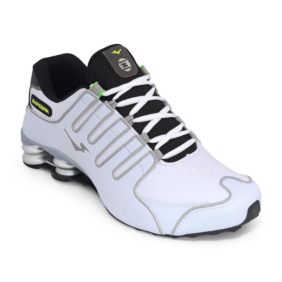 Tênis 4 Molas Masculino Preto Classic Running Original Menor preço em Tênis 4 Molas Masculino Preto Classic Running Original