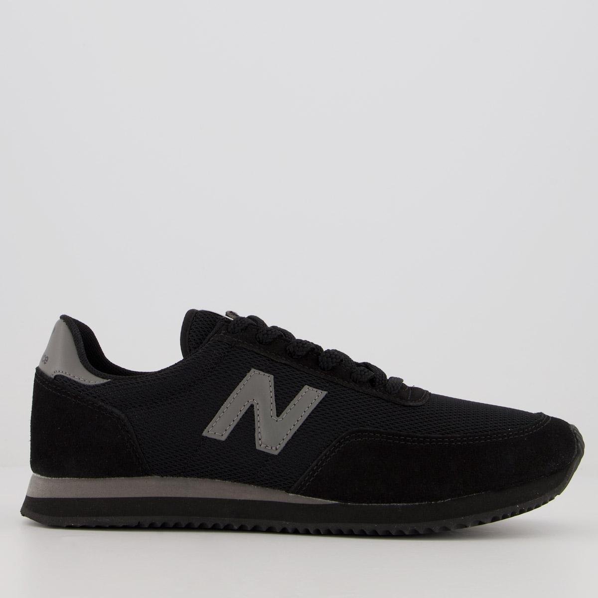 Tênis 720 New Balance Preto e Cinza - Preto Menor preço em Tênis 720 New Balance Preto e Cinza - Preto