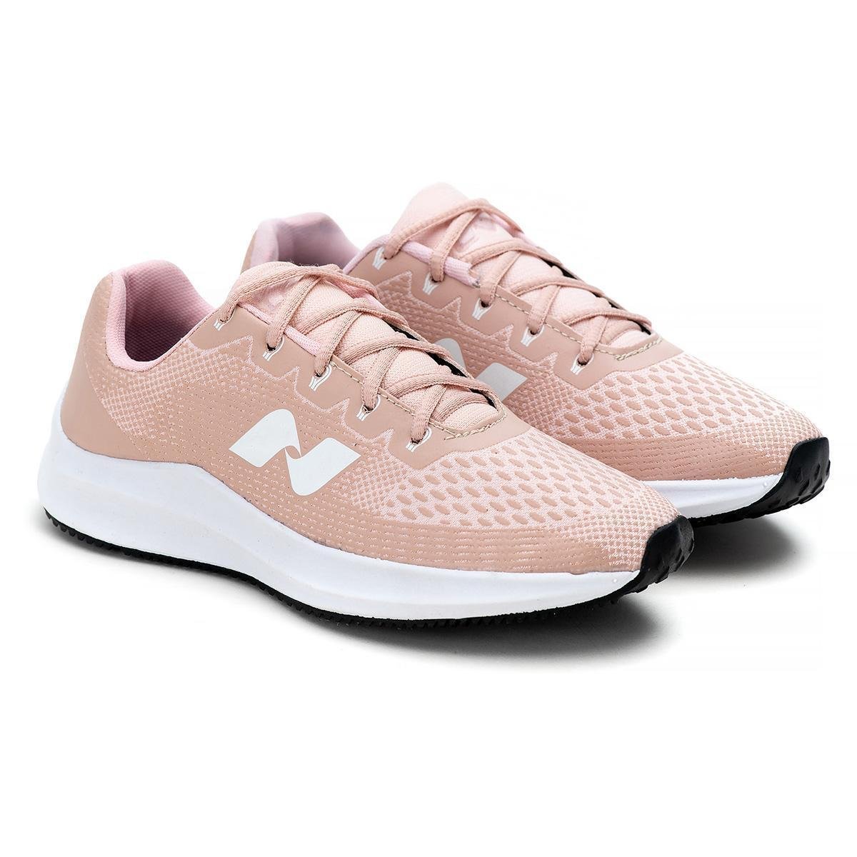 Tênis Academia Feminino Confortável Casual Caminhada Antiderrapante - Rosa Menor preço em Tênis Academia Feminino Confortável Casual Caminhada Antiderrapante - Rosa