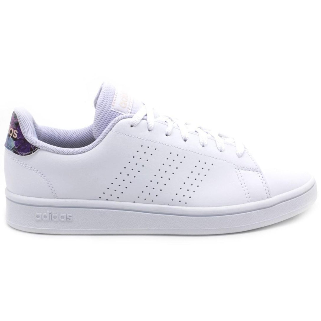 Tênis Adidas Advantage Base Court Lifestyle Feminino GW9289 Branco