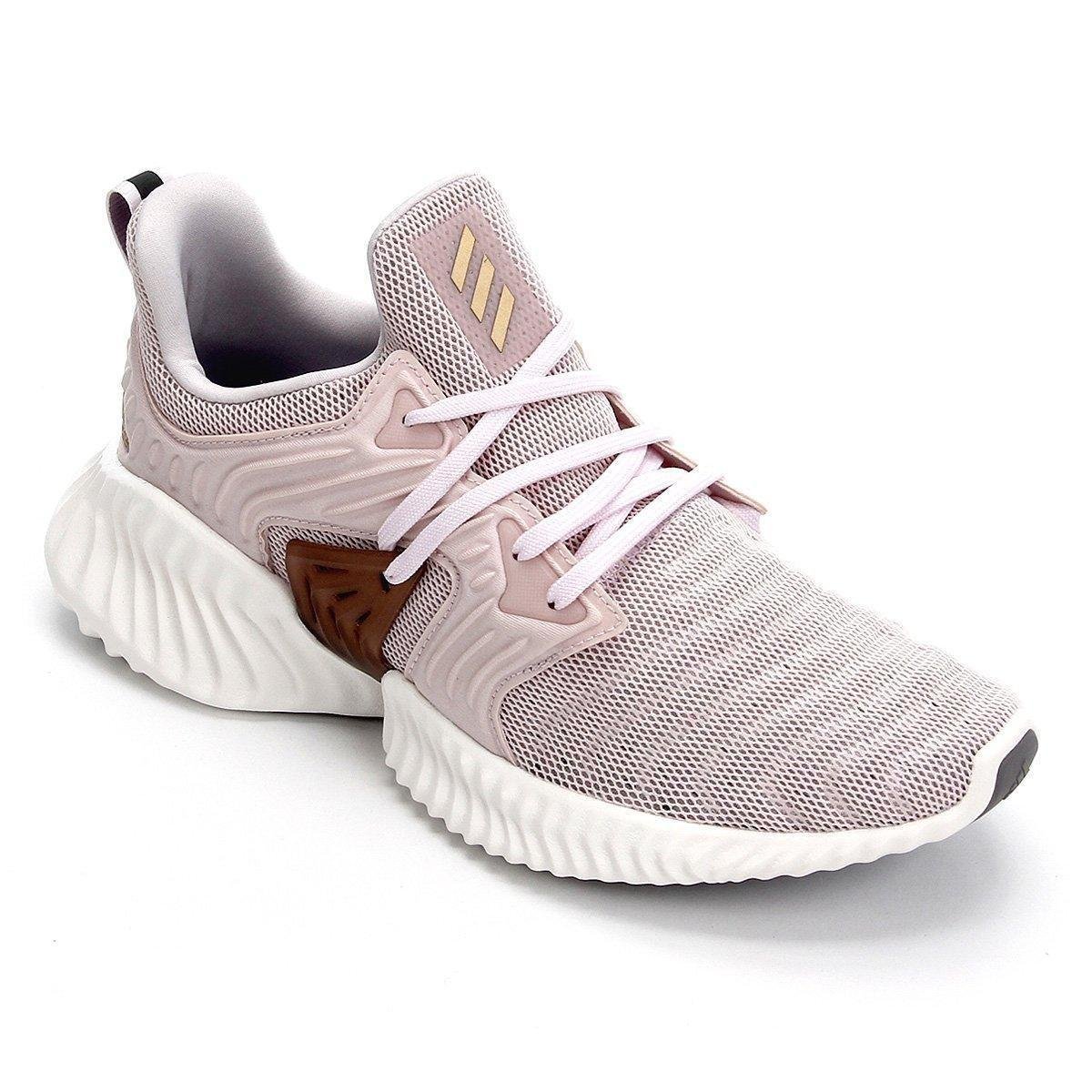 Tênis Adidas Alphabounce Instinct Feminino - Rosê Menor preço em Tênis Adidas Alphabounce Instinct Feminino - Rosê