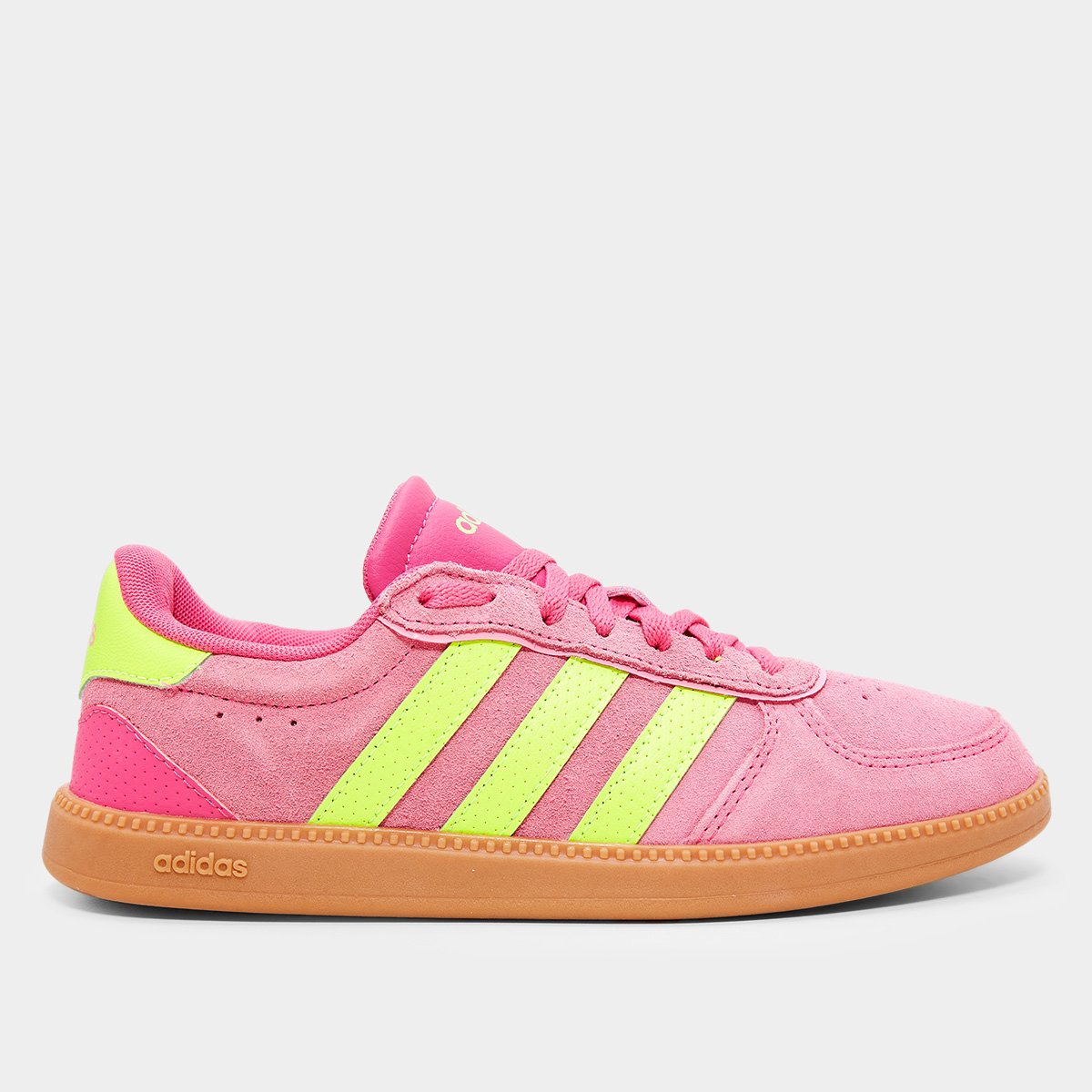Tênis Adidas Breaknet Sleek Suede Feminino Menor preço em Tênis Adidas Breaknet Sleek Suede Feminino