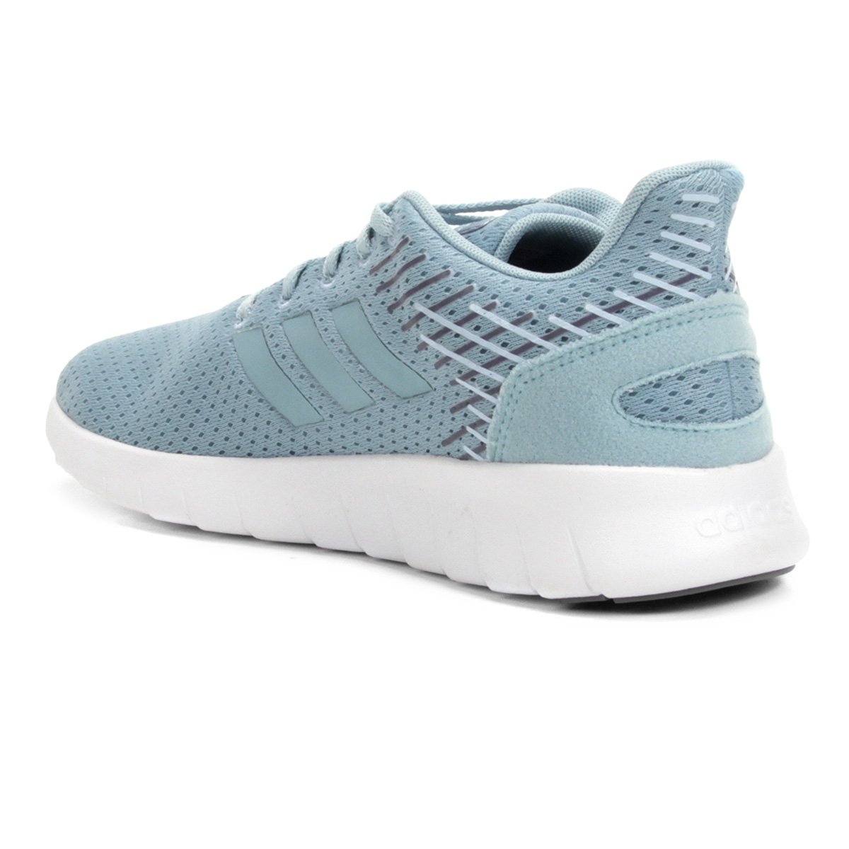 tenis adidas feminino azul claro