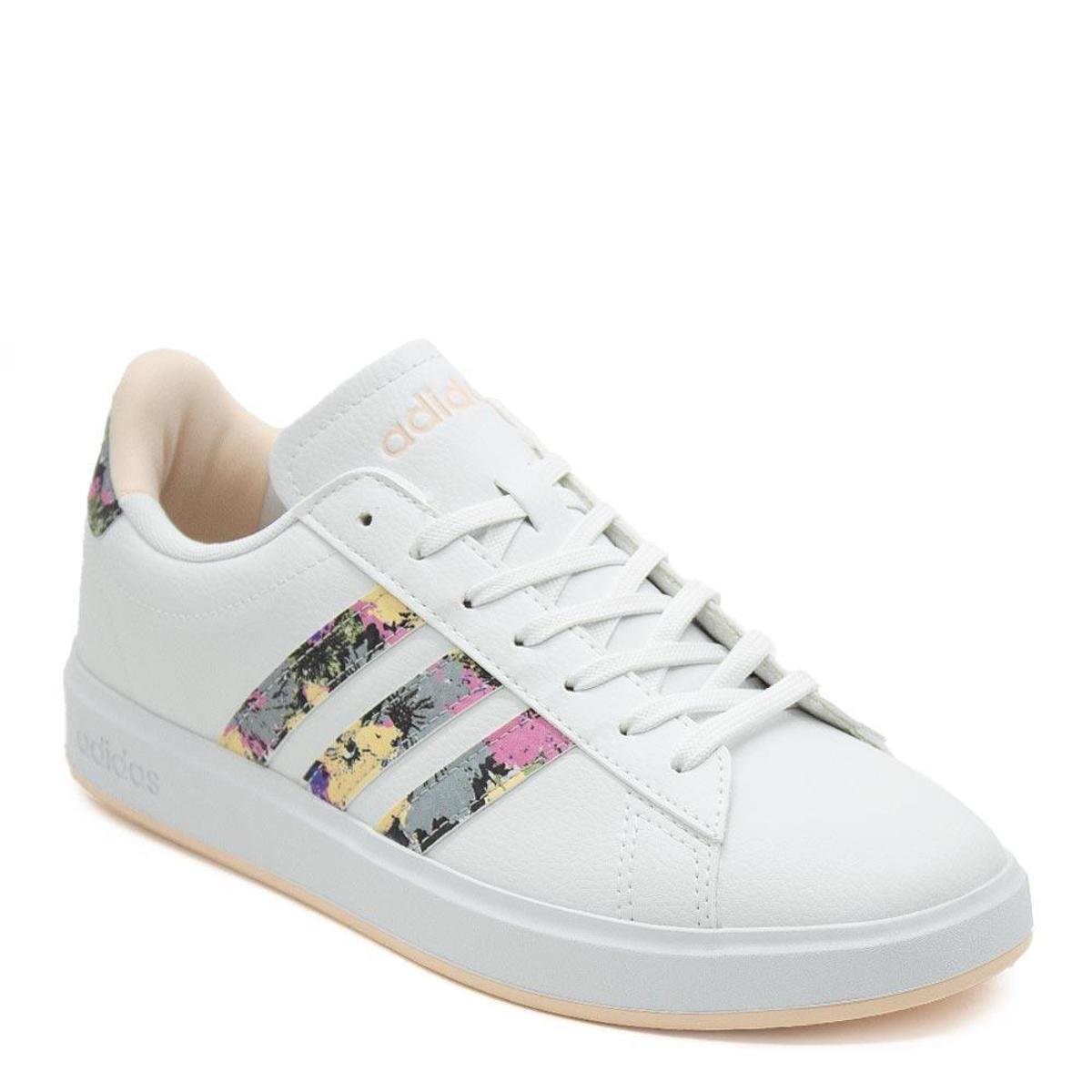 Tênis Adidas Casual Feminino Grand GW7112 Branco Zattini - Main Image
