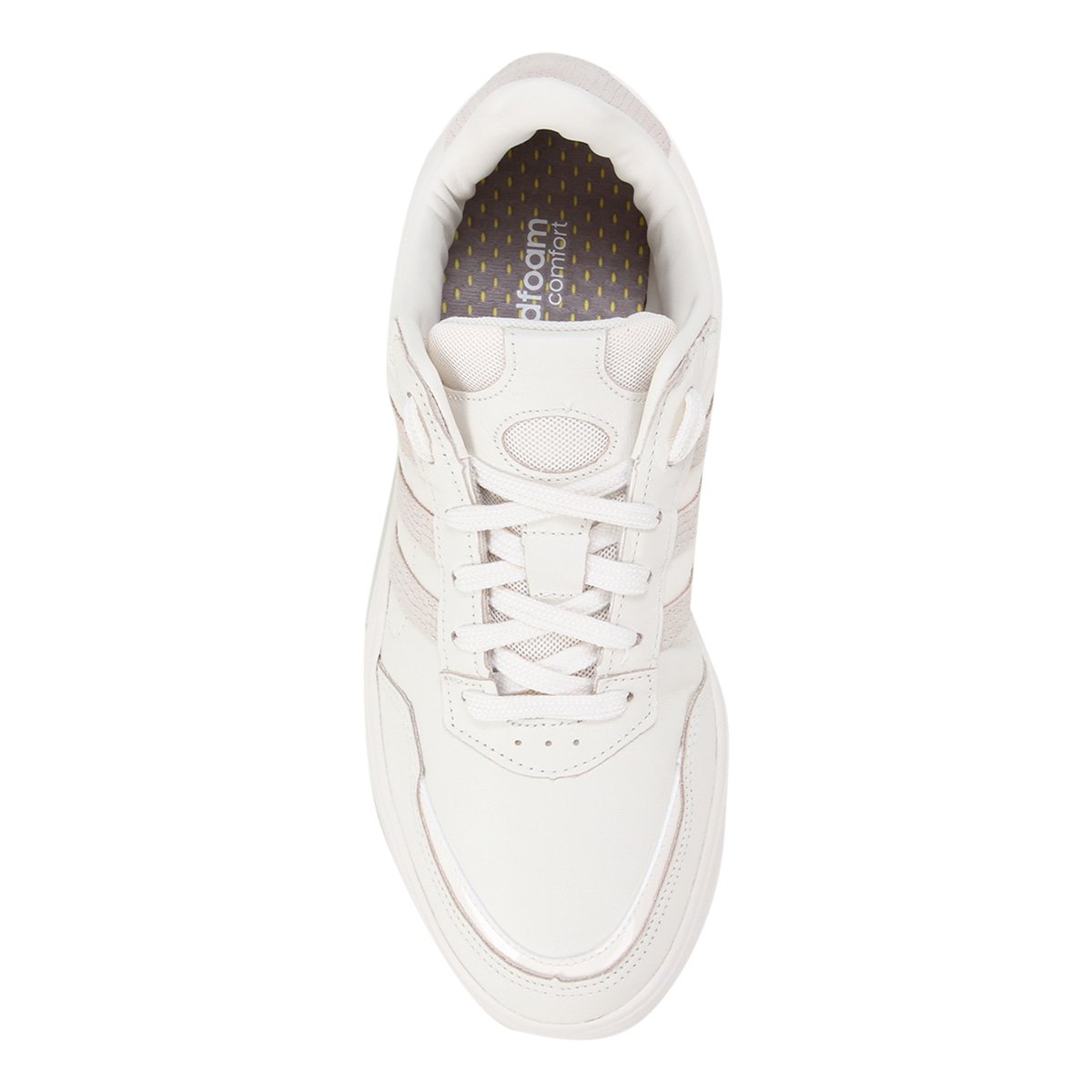 tenis adidas feminino off white