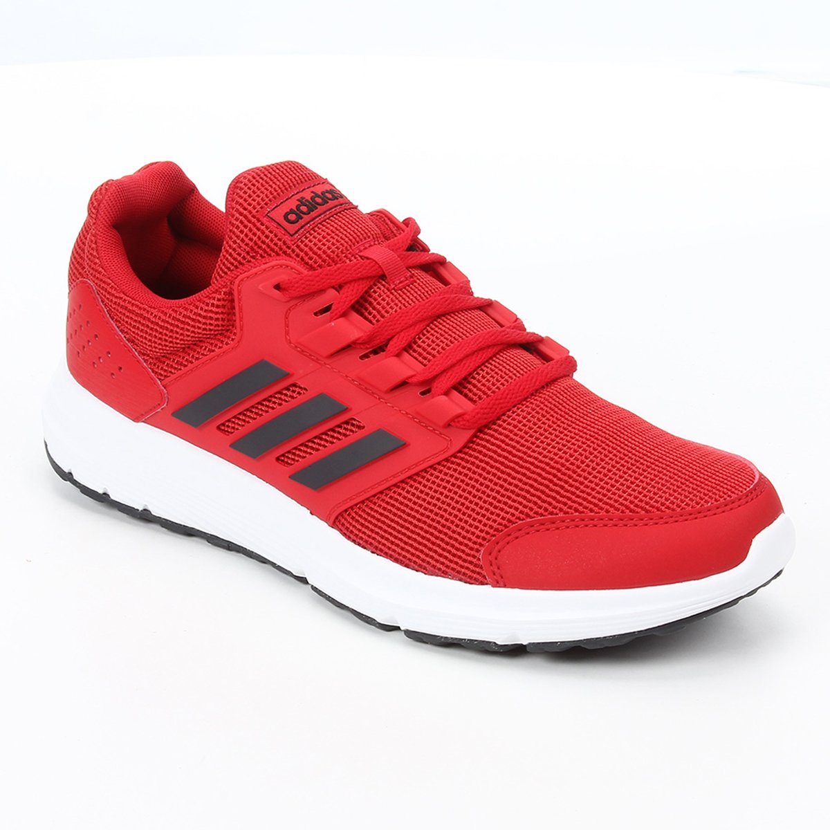 Tênis Adidas Galaxy 4 Masculino - Vermelho Menor preço em Tênis Adidas Galaxy 4 Masculino - Vermelho