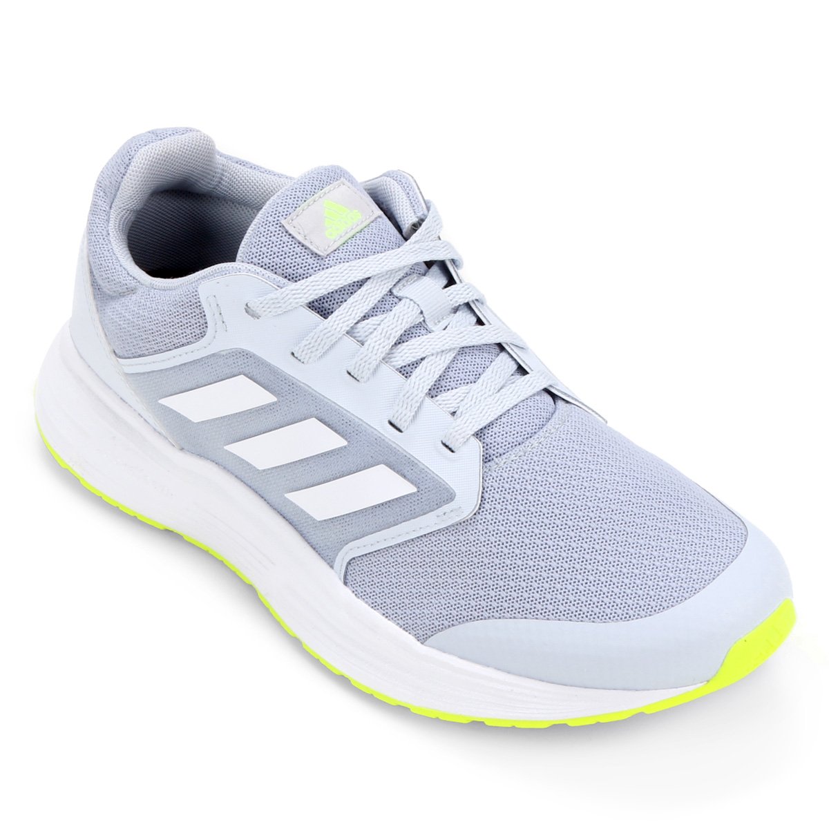 Tênis Adidas Galaxy 5 Feminino - Azul Claro Menor preço em Tênis Adidas Galaxy 5 Feminino - Azul Claro