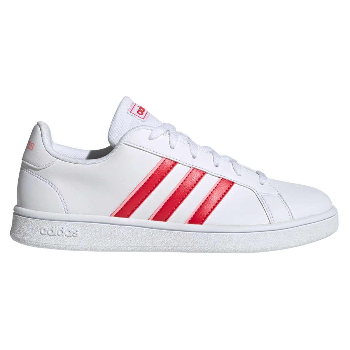 Tenis Adidas Vermelho E Branco