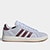 Tênis Adidas Grand Court Base Suede Feminino - Azul Claro+Vinho
