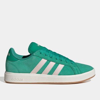 Tênis Adidas Grand Court Base Suede Feminino