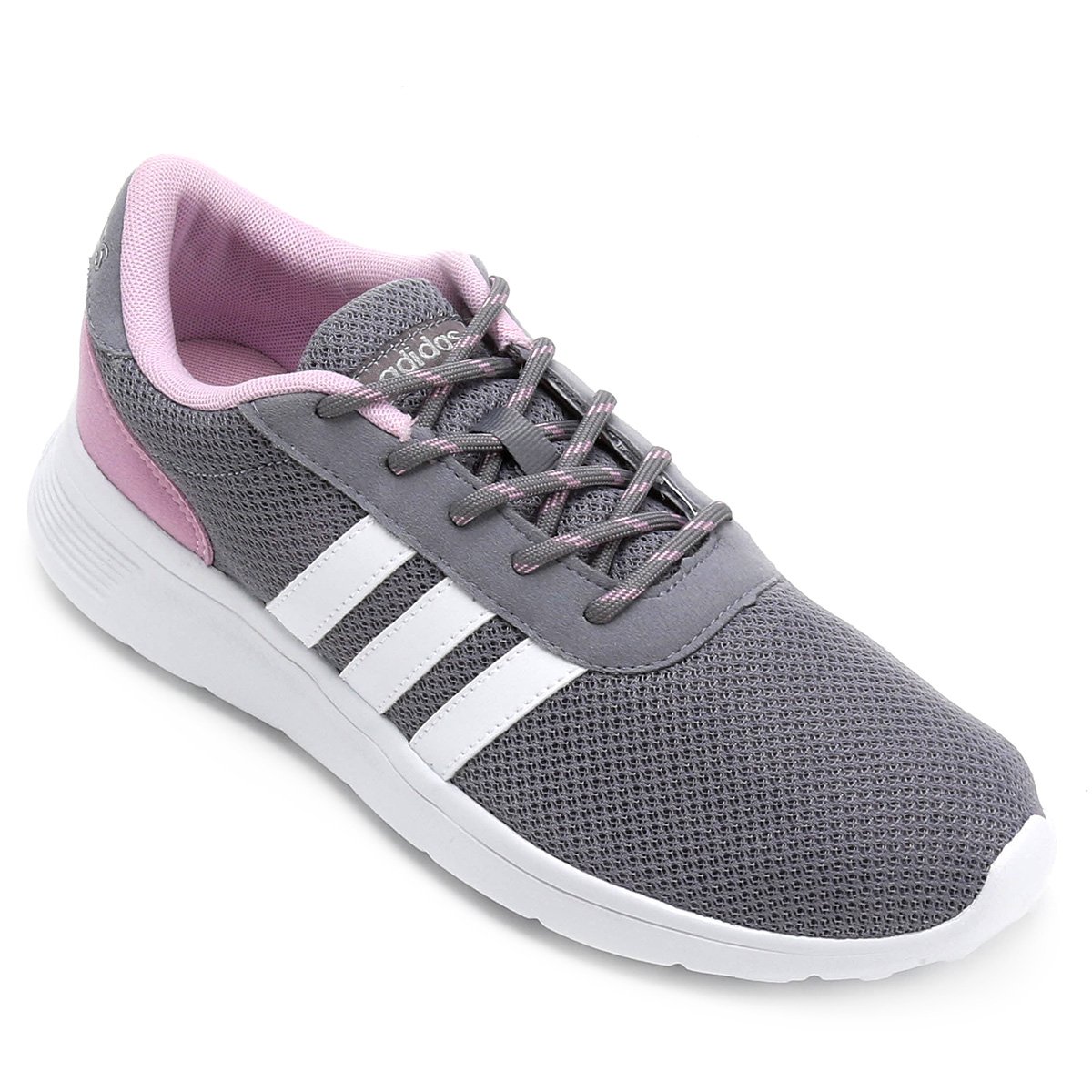 Tênis Adidas Lite Racer W Feminino - Cinza | Zattini