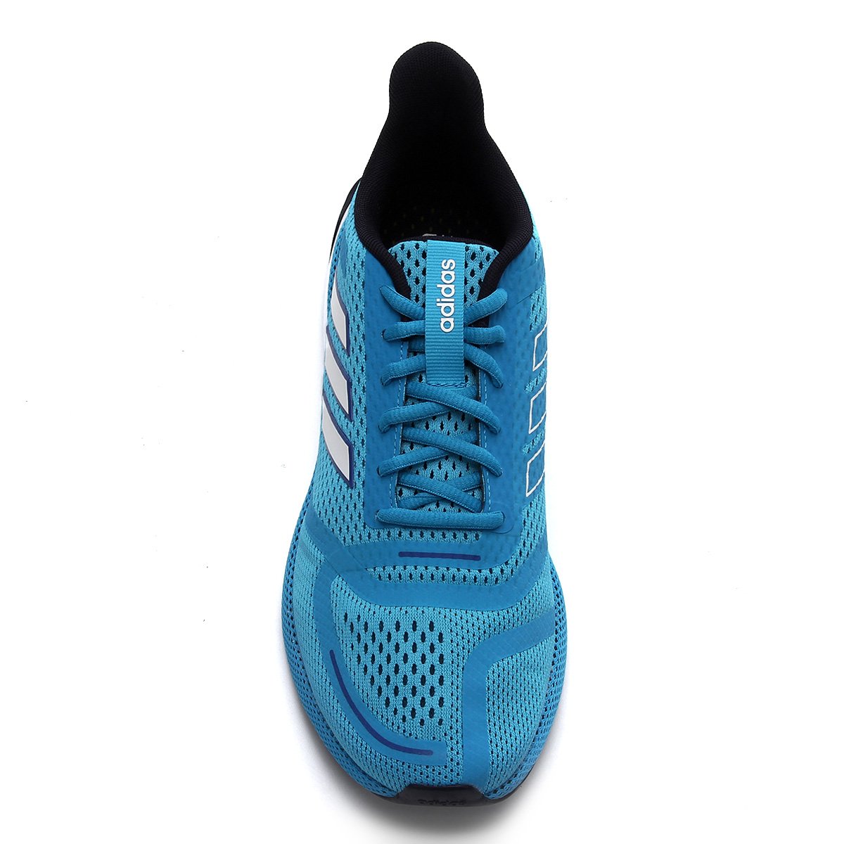 Tênis Adidas Nova Run Masculino - Azul+Branco | Zattini