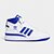 Tênis Adidas Originals Forum Mid - Branco+Azul Royal