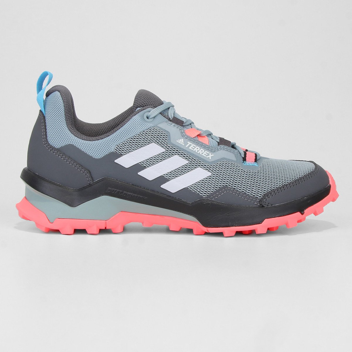 Tênis Adidas Outdoor Ax4 Feminino - Cinza+Vermelho Menor preço em Tênis Adidas Outdoor Ax4 Feminino - Cinza+Vermelho