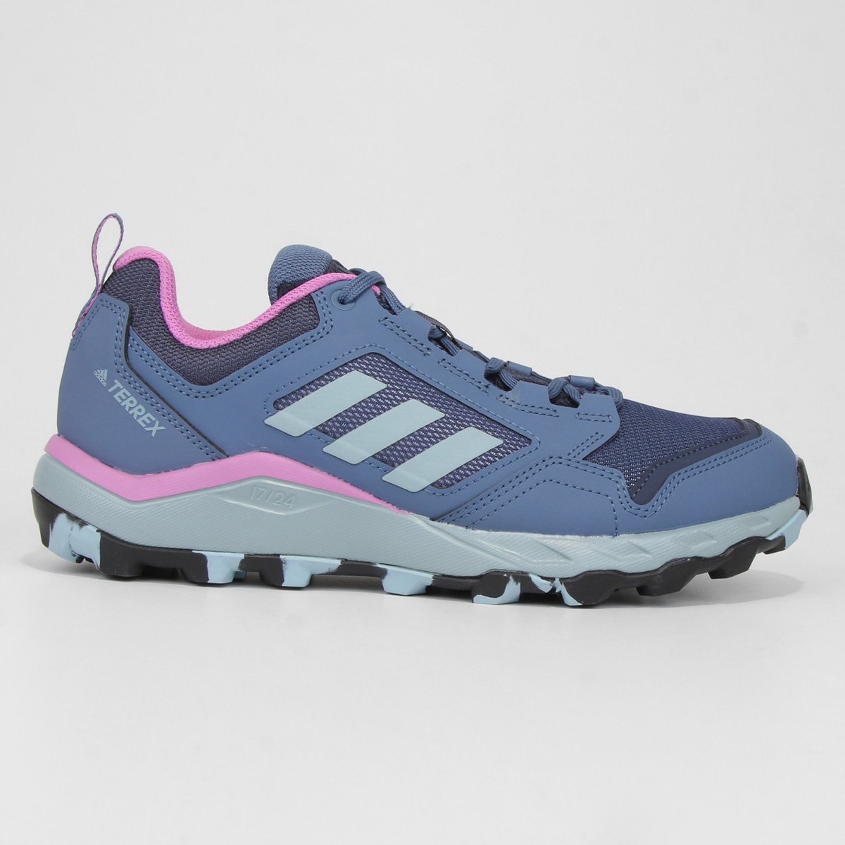 Tênis Adidas Outdoor Tracerocker Feminino - Cinza+Lilás Menor preço em Tênis Adidas Outdoor Tracerocker Feminino - Cinza+Lilás
