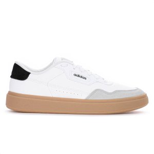 Imagem Tênis Adidas Park ST 2.0 Sint/Couro Branco Cinza e Preto - Masculino