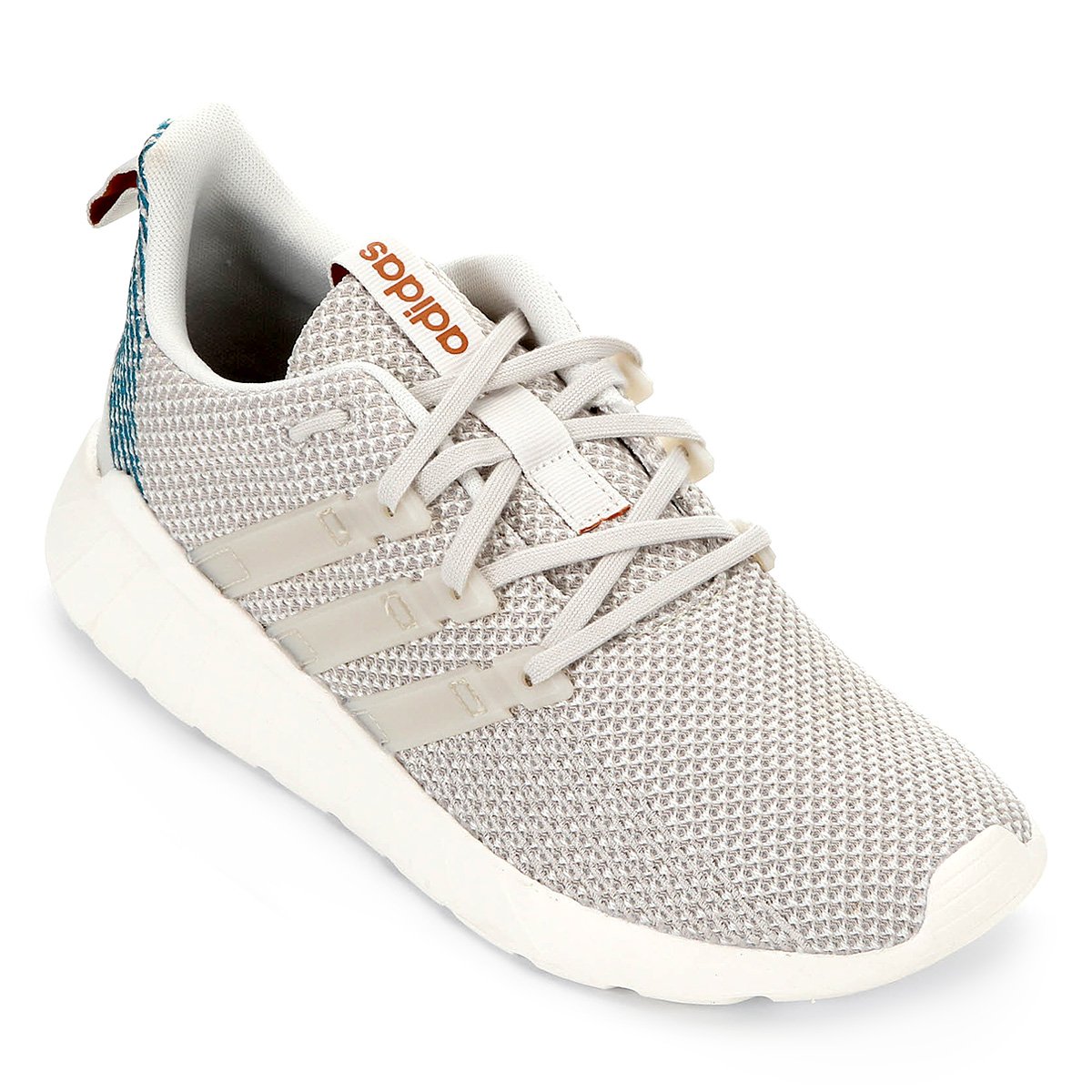 Tênis Adidas Questar Flow Feminino - Branco Menor preço em Tênis Adidas Questar Flow Feminino - Branco