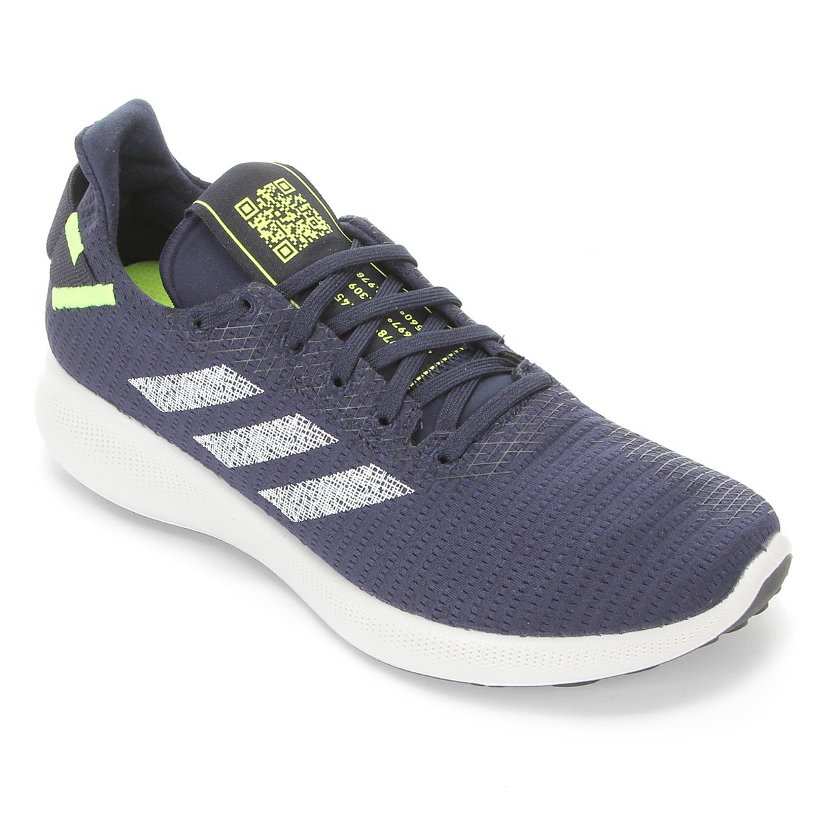 Tênis Adidas Sensebounce Street Masculino - Marinho+Branco Menor preço em Tênis Adidas Sensebounce Street Masculino - Marinho+Branco