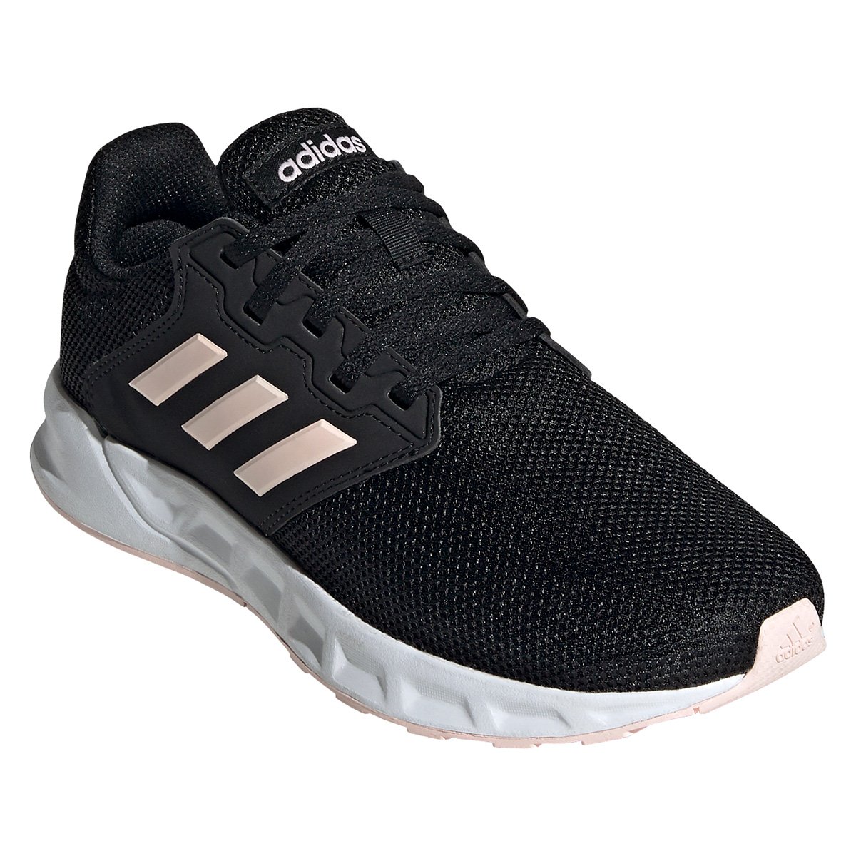 Tênis Adidas Showtheway Feminino - Preto+Branco Menor preço em Tênis Adidas Showtheway Feminino - Preto+Branco