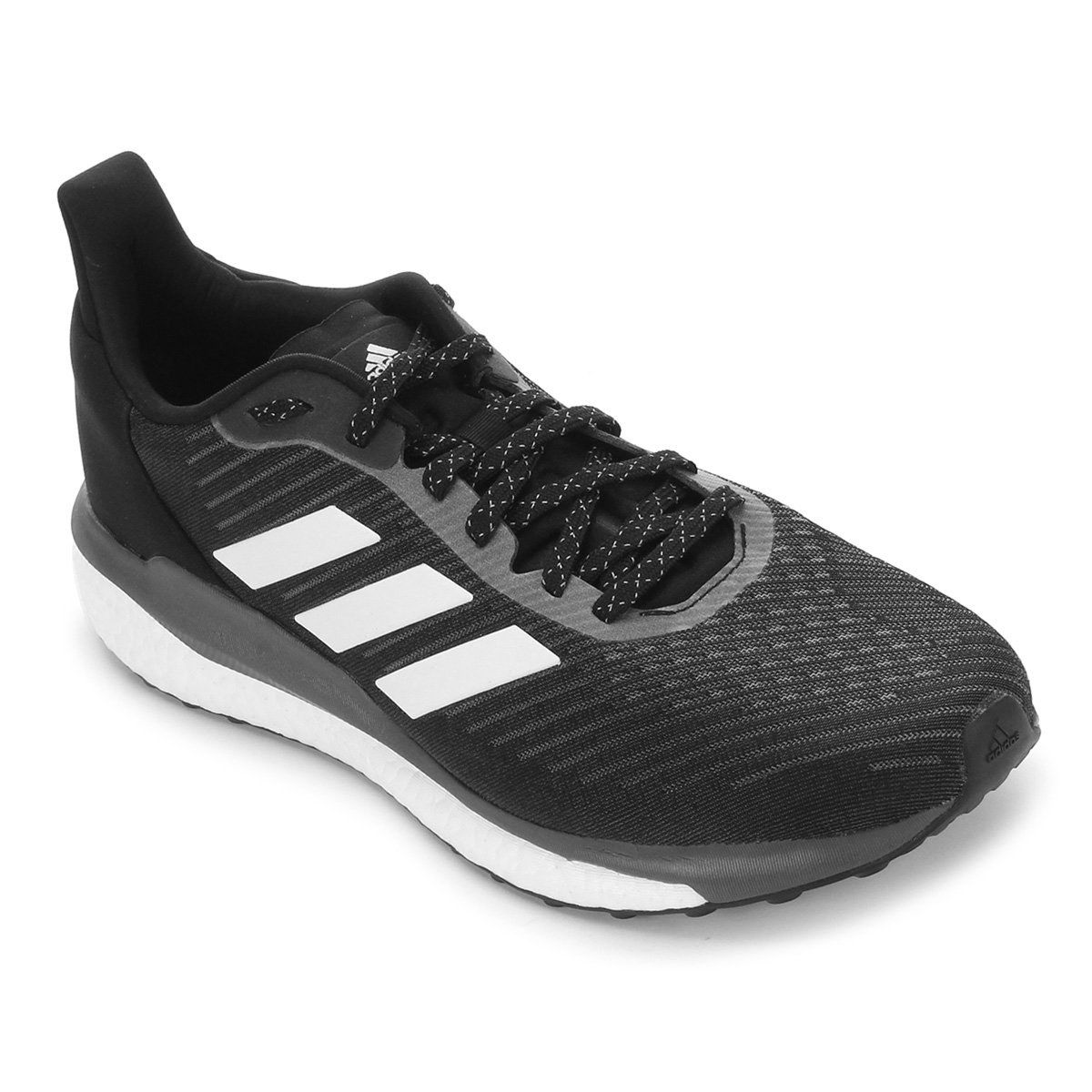 Tênis Adidas Solar Drive Boost 19 Masculino - Preto+Cinza Menor preço em Tênis Adidas Solar Drive Boost 19 Masculino - Preto+Cinza