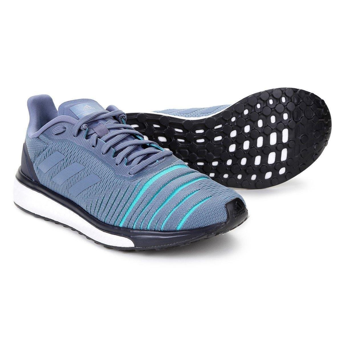 Tênis Adidas Solar Drive Boost Masculino - Prata+Azul Claro é ruim? Tênis Adidas Solar Drive Boost Masculino - Prata+Azul Claro é boa?
