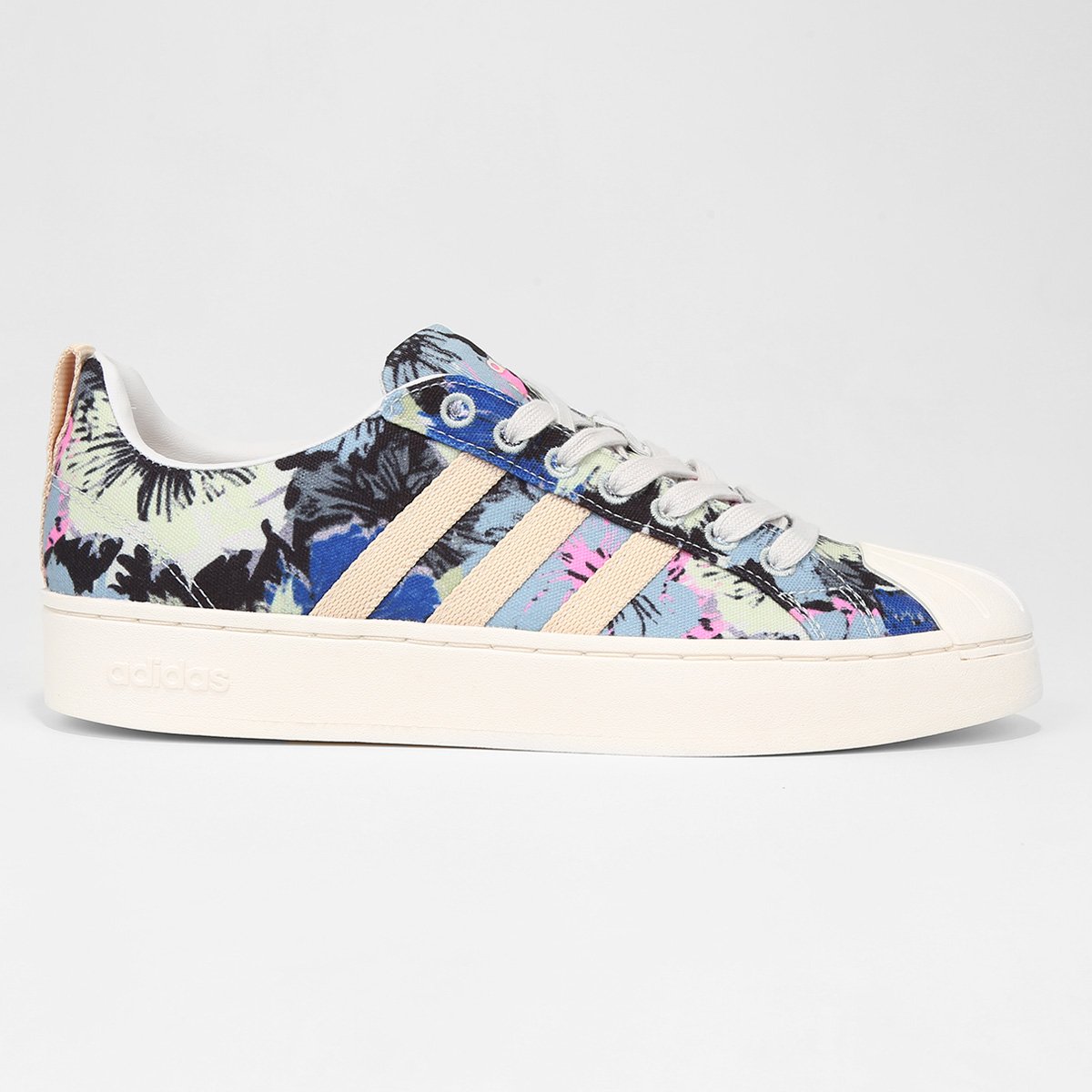 Tênis Adidas Streetcheck Cano Baixo Feminino - Estampado Menor preço em Tênis Adidas Streetcheck Cano Baixo Feminino - Estampado