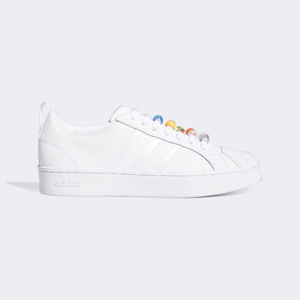 Tênis Adidas Streetcheck Precious Feminino - Branco+dourado Menor preço em Tênis Adidas Streetcheck Precious Feminino - Branco+dourado