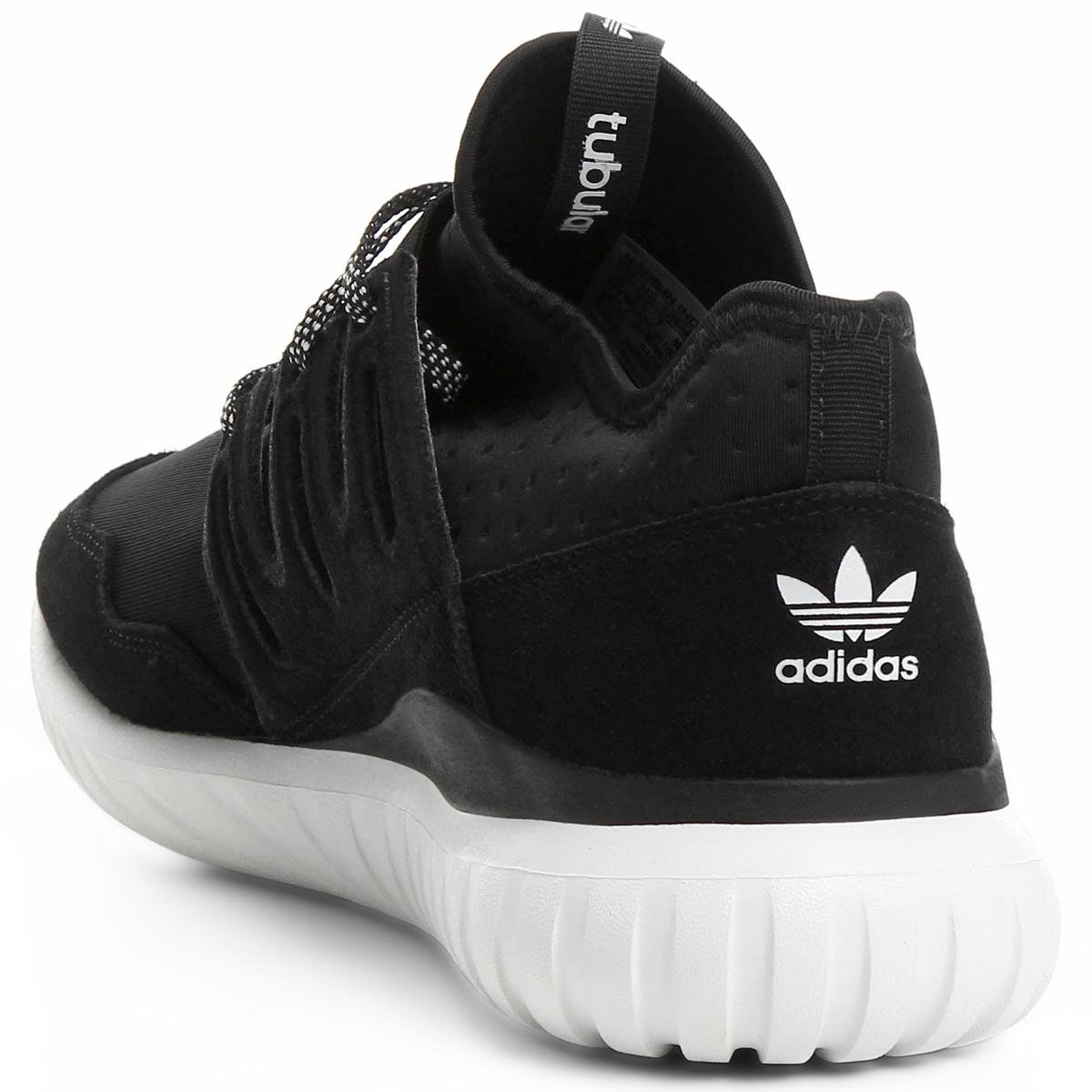 adidas tubular preto