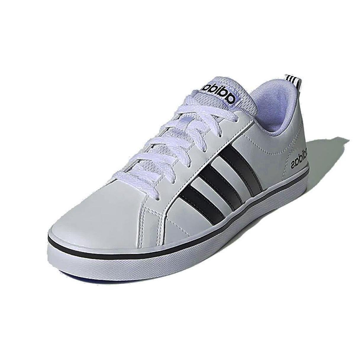 Tênis Adidas Vs Pace Casual Faixas no Mediopé - FY8558 - Preto+Branco Menor preço em Tênis Adidas Vs Pace Casual Faixas no Mediopé - FY8558 - Preto+Branco