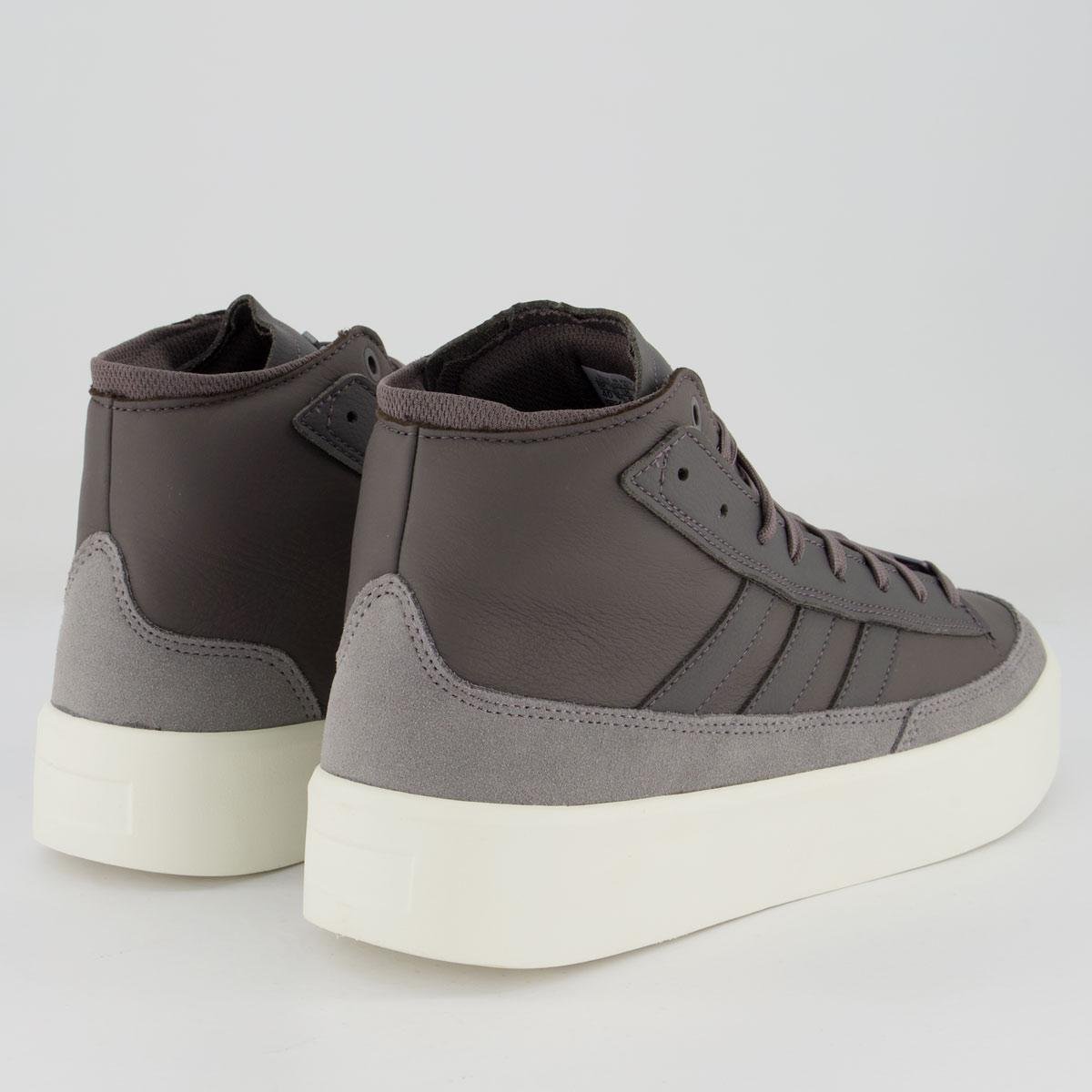 Tênis Adidas Znsored Hi Prem Leather Cinza | Zattini