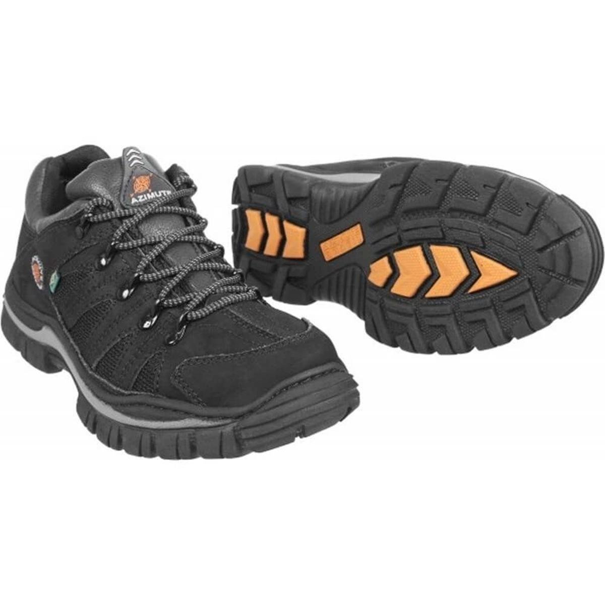 Tênis Adventure Azimute Trekking Couro Masculino - Preto | Zattini