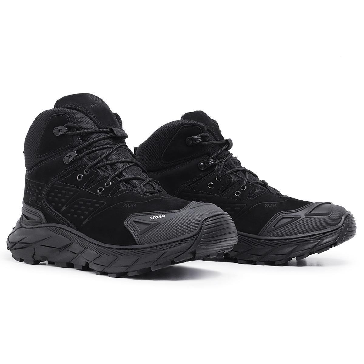 Tênis Adventure Thunderstorm Bota Couro Plamilha em Gel Solado Coturno Trilha Trekking Aventura Menor preço em Tênis Adventure Thunderstorm Bota Couro Plamilha em Gel Solado Coturno Trilha Trekking Aventura