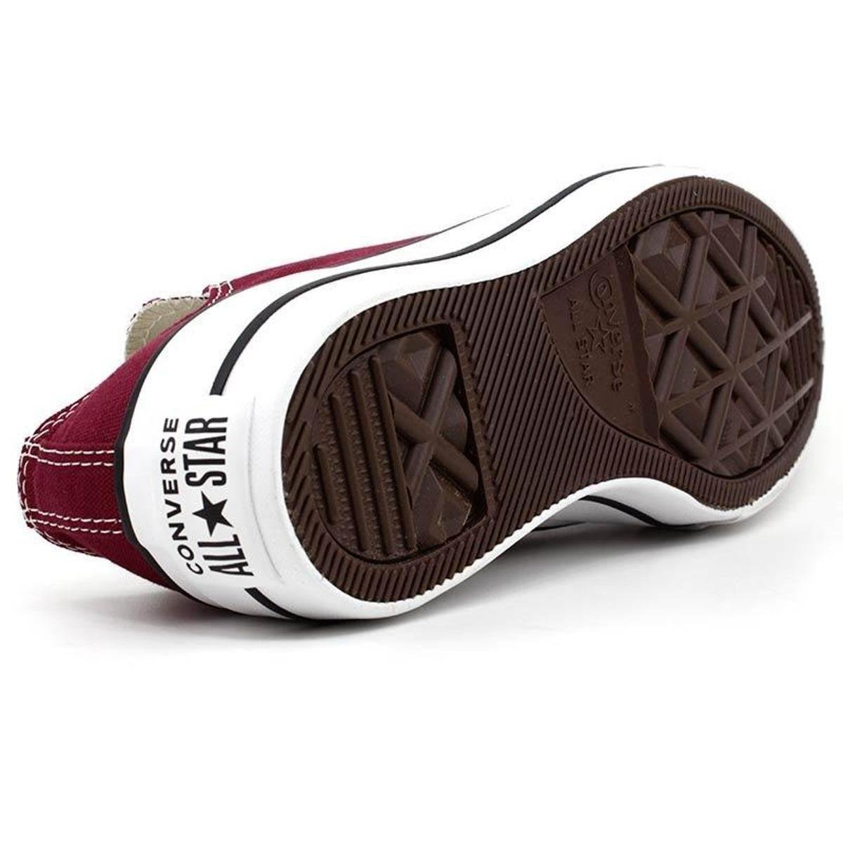 tenis all star feminino bordo