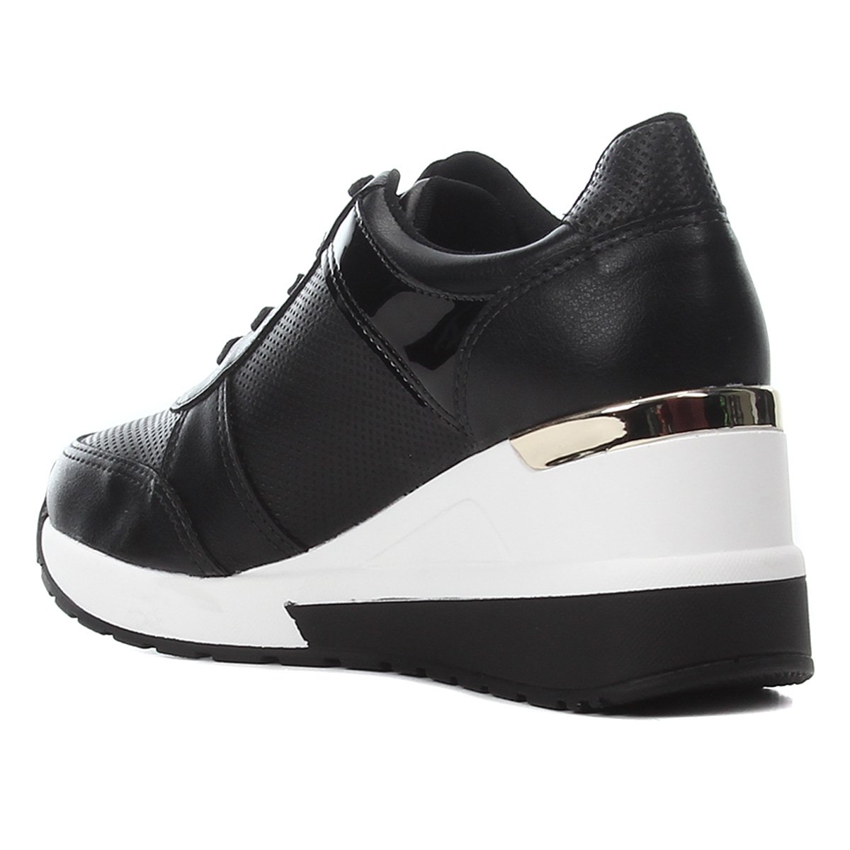 tenis anabela via marte preto