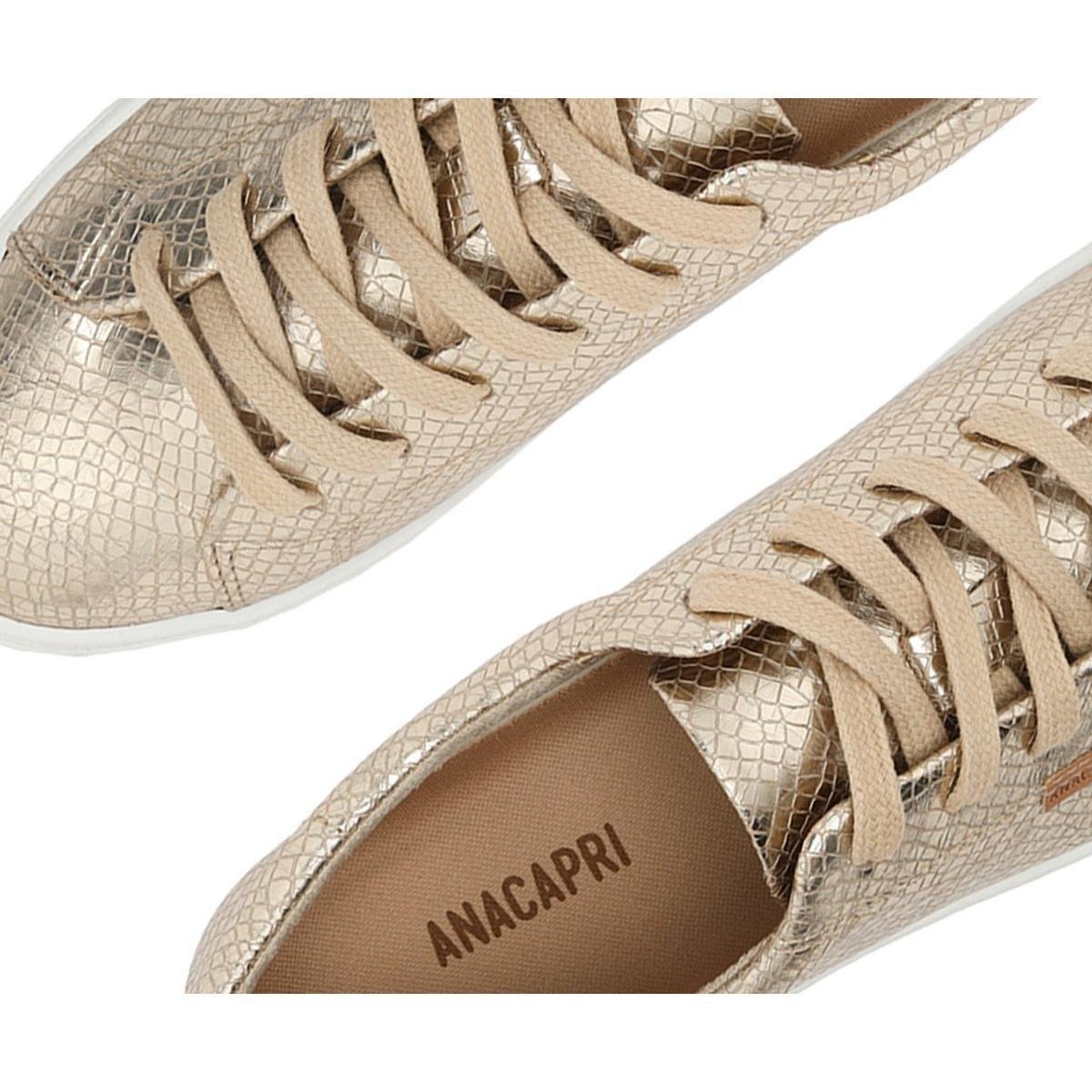 tenis anacapri dourado