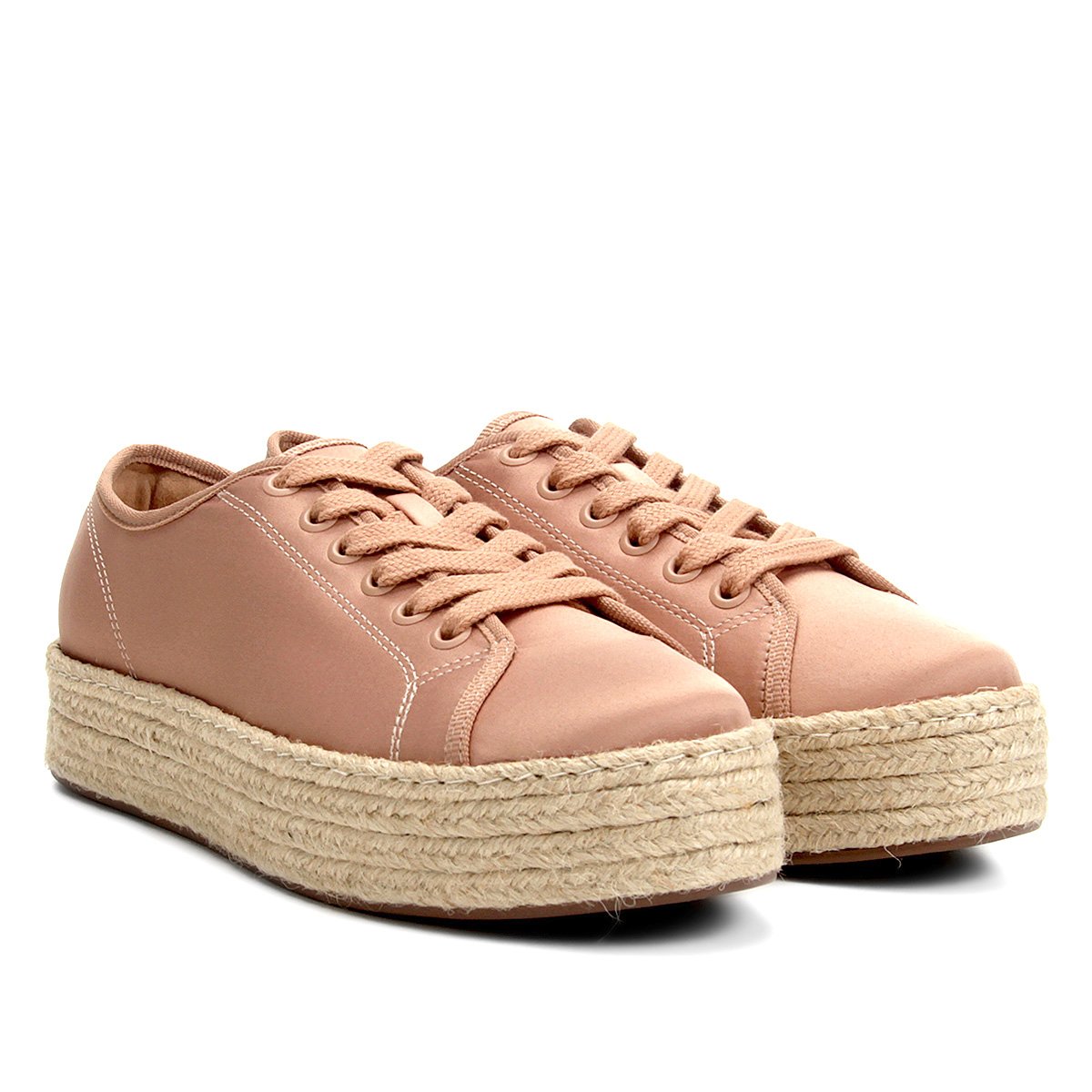 Tênis Anacapri Caixa Alta Corda Feminino - Nude é ruim? Tênis Anacapri Caixa Alta Corda Feminino - Nude é boa?