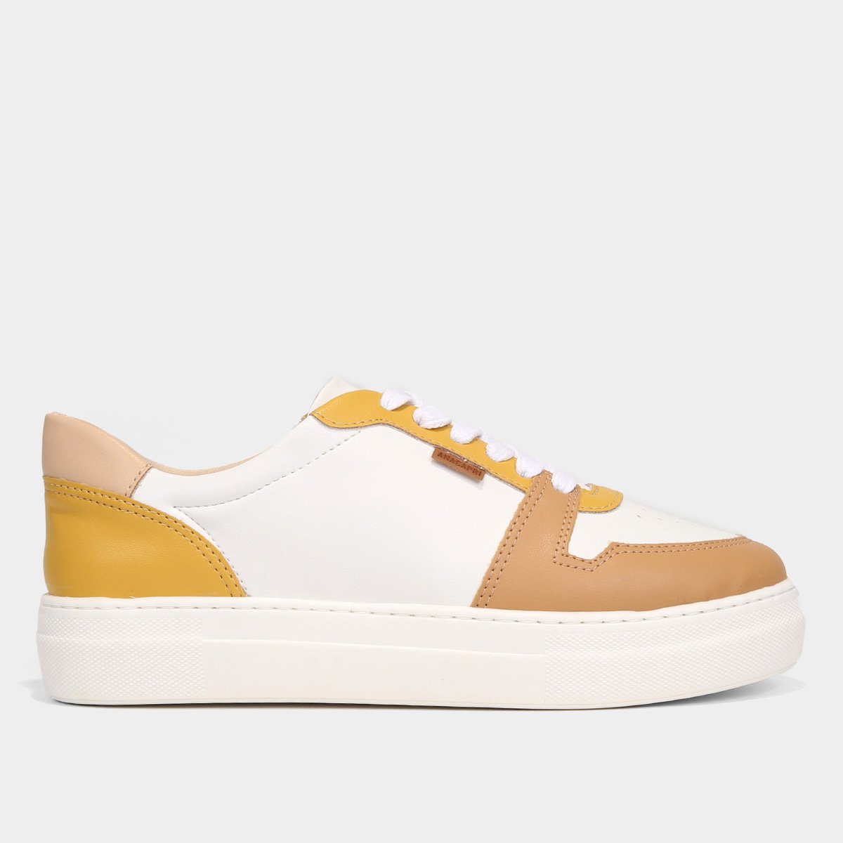 Tênis Anacapri Casual Bicolor Feminino Menor preço em Tênis Anacapri Casual Bicolor Feminino