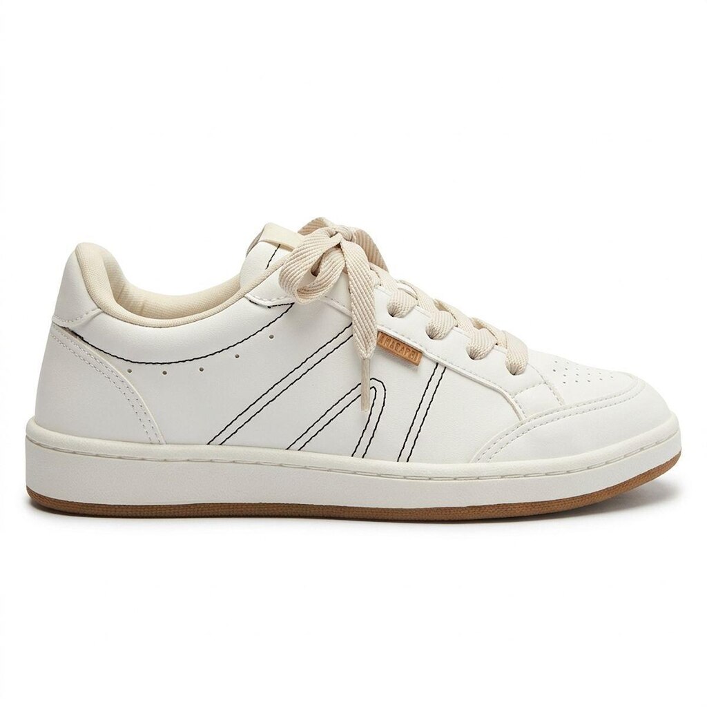 Tênis Anacapri Feminino Pesponto Contrastante C3084300010001 Branco
