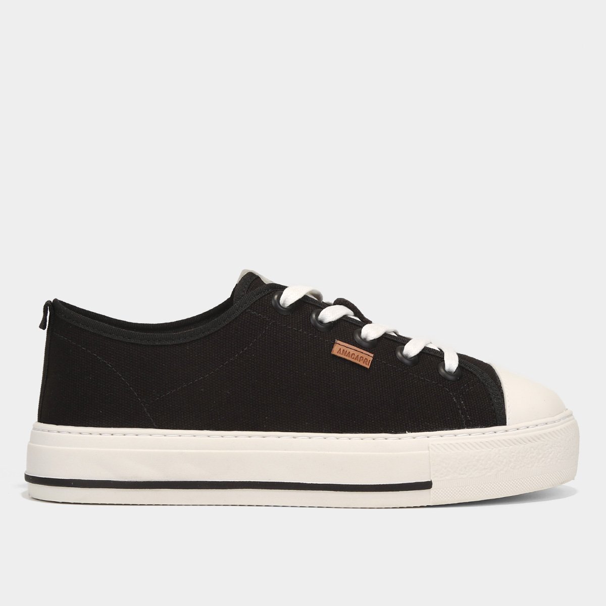 Tênis Anacapri Flatform Amarração Feminino - Preto é ruim? Tênis Anacapri Flatform Amarração Feminino - Preto é boa?