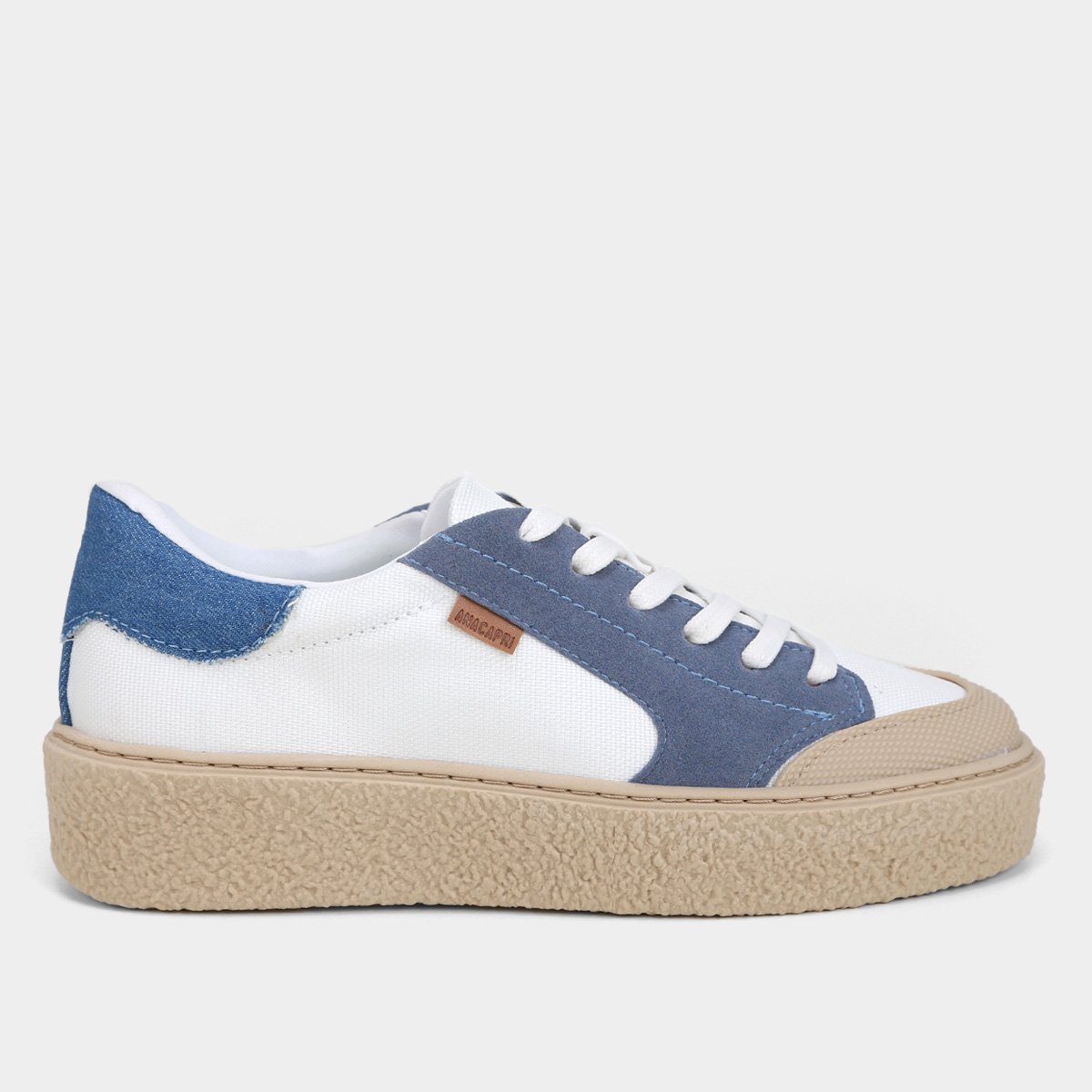 Tênis Anacapri Recortes Feminino Menor preço em Tênis Anacapri Recortes Feminino