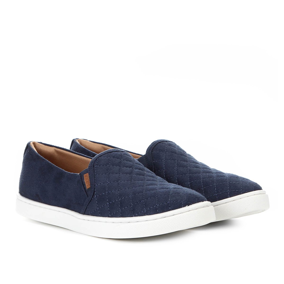 Tênis Anacapri Slip On Matelassê - Azul Menor preço em Tênis Anacapri Slip On Matelassê - Azul
