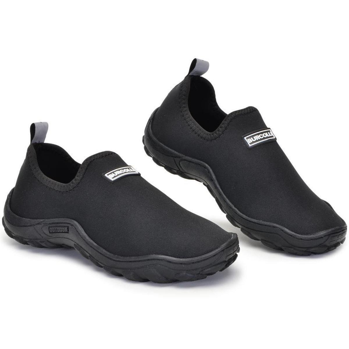 Tênis Aquático Sapatilha Esportiva de Neoprene para esportes preta Menor preço em Tênis Aquático Sapatilha Esportiva de Neoprene para esportes preta