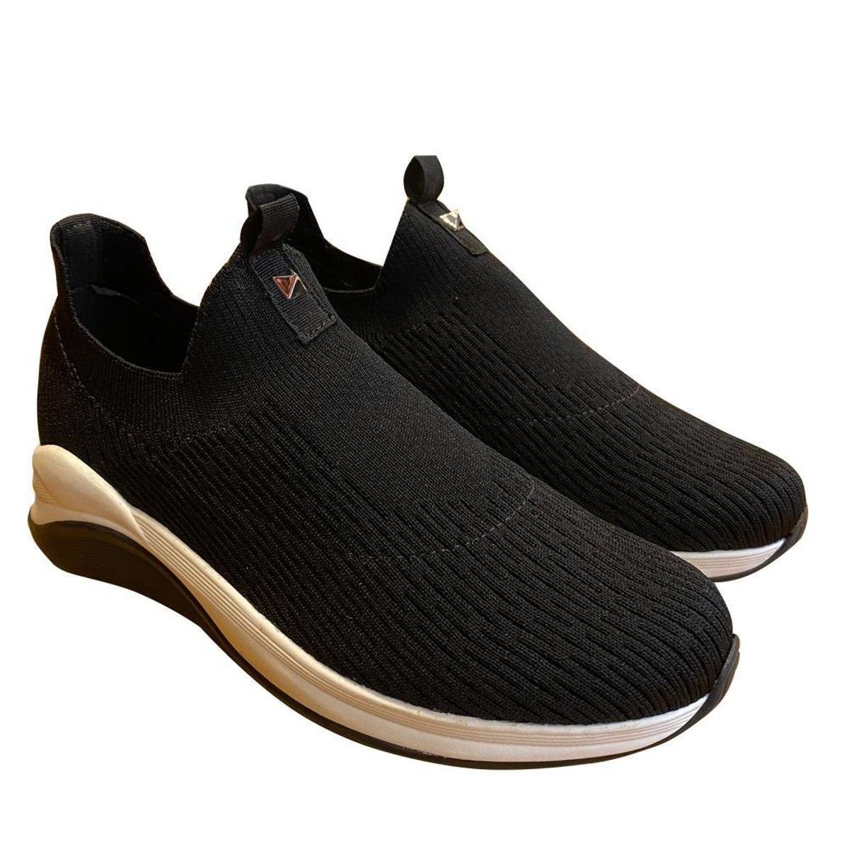 Tênis Arezzo Slip Arezzo Preto Tênis Arezzo Slip On Preto Knit