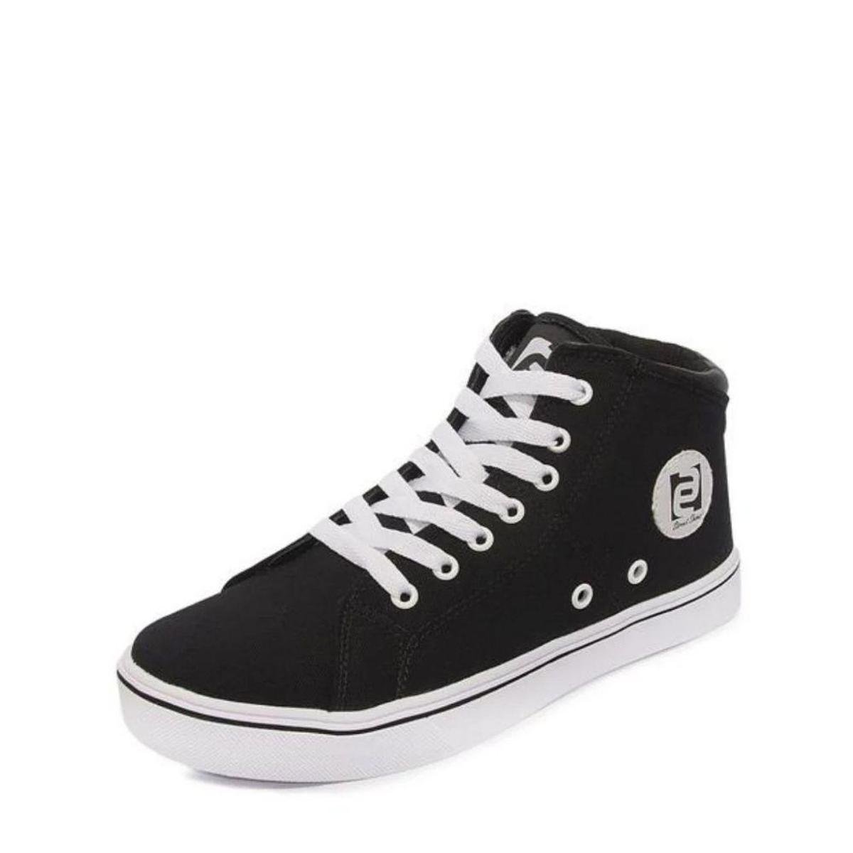 TÊNIS ARK CANO ALTO MASCULINO - Preto | Zattini