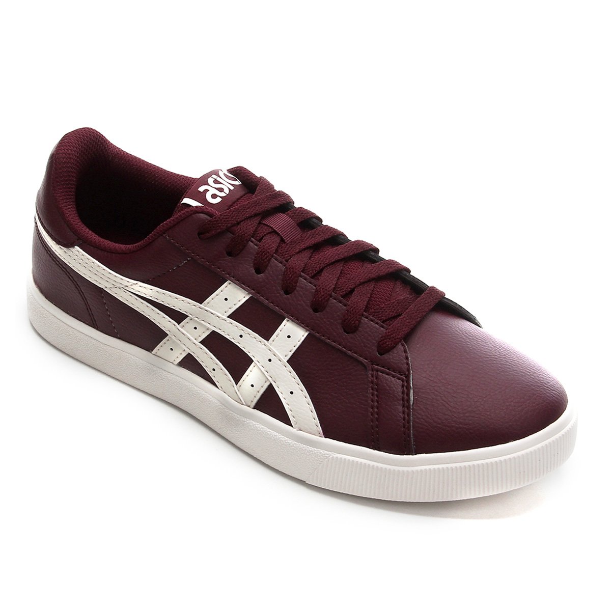 Tênis Asics Classic CT Masculino - Bordô Menor preço em Tênis Asics Classic CT Masculino - Bordô