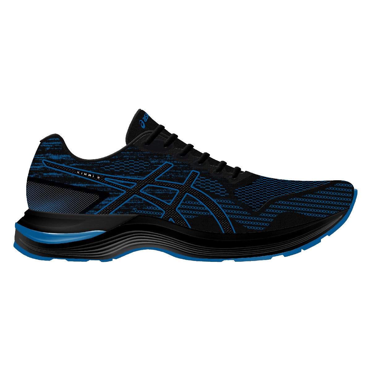 Tênis Asics Gel Kihai 2 Masculino - Preto+Azul Menor preço em Tênis Asics Gel Kihai 2 Masculino - Preto+Azul