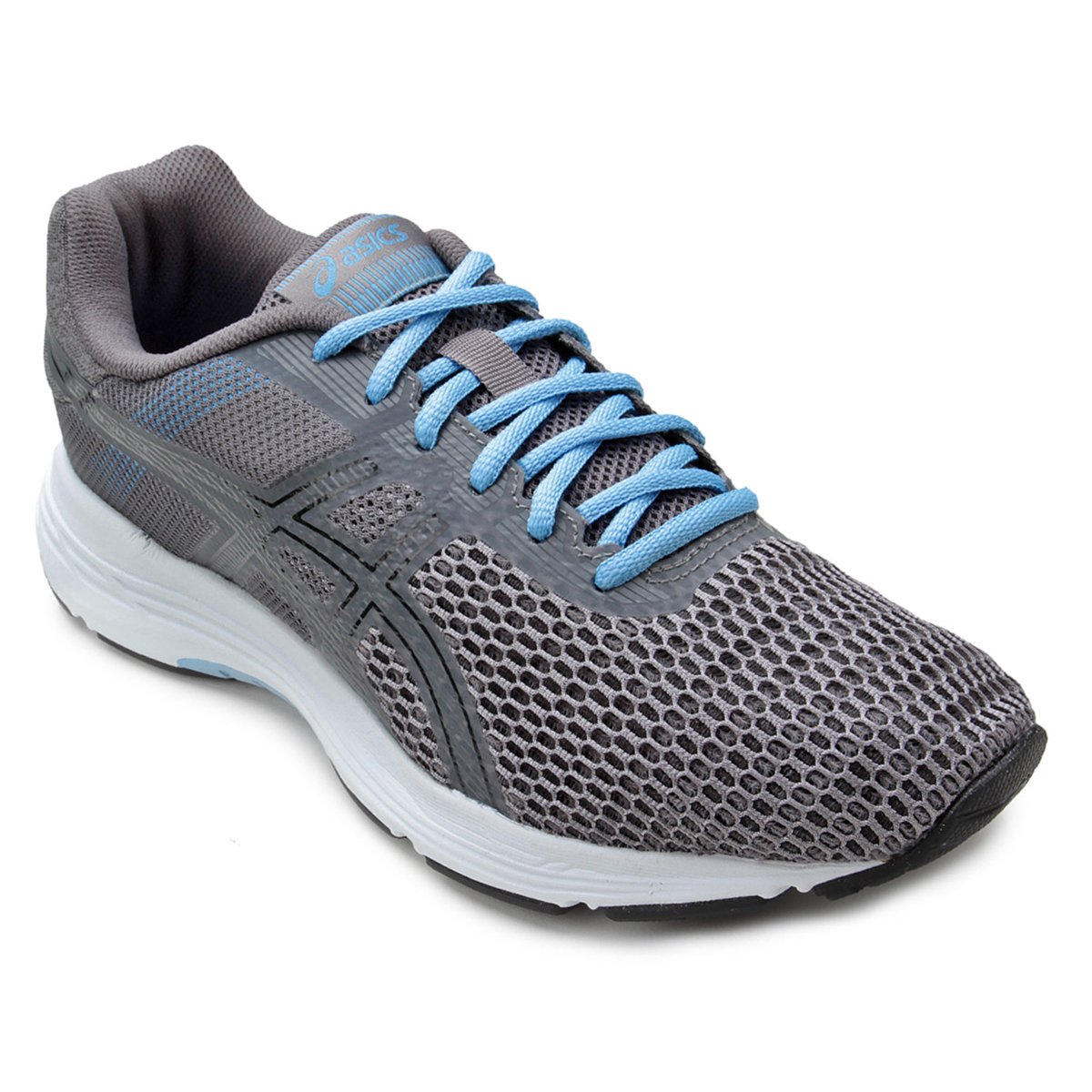 Tênis Asics Gel Phoenix 9 Feminino - Cinza+Azul Claro Menor preço em Tênis Asics Gel Phoenix 9 Feminino - Cinza+Azul Claro
