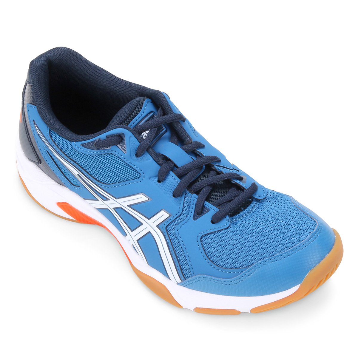 Tênis Asics Gel-Rocket 10 Masculino - Azul+Branco é ruim? Tênis Asics Gel-Rocket 10 Masculino - Azul+Branco é boa?