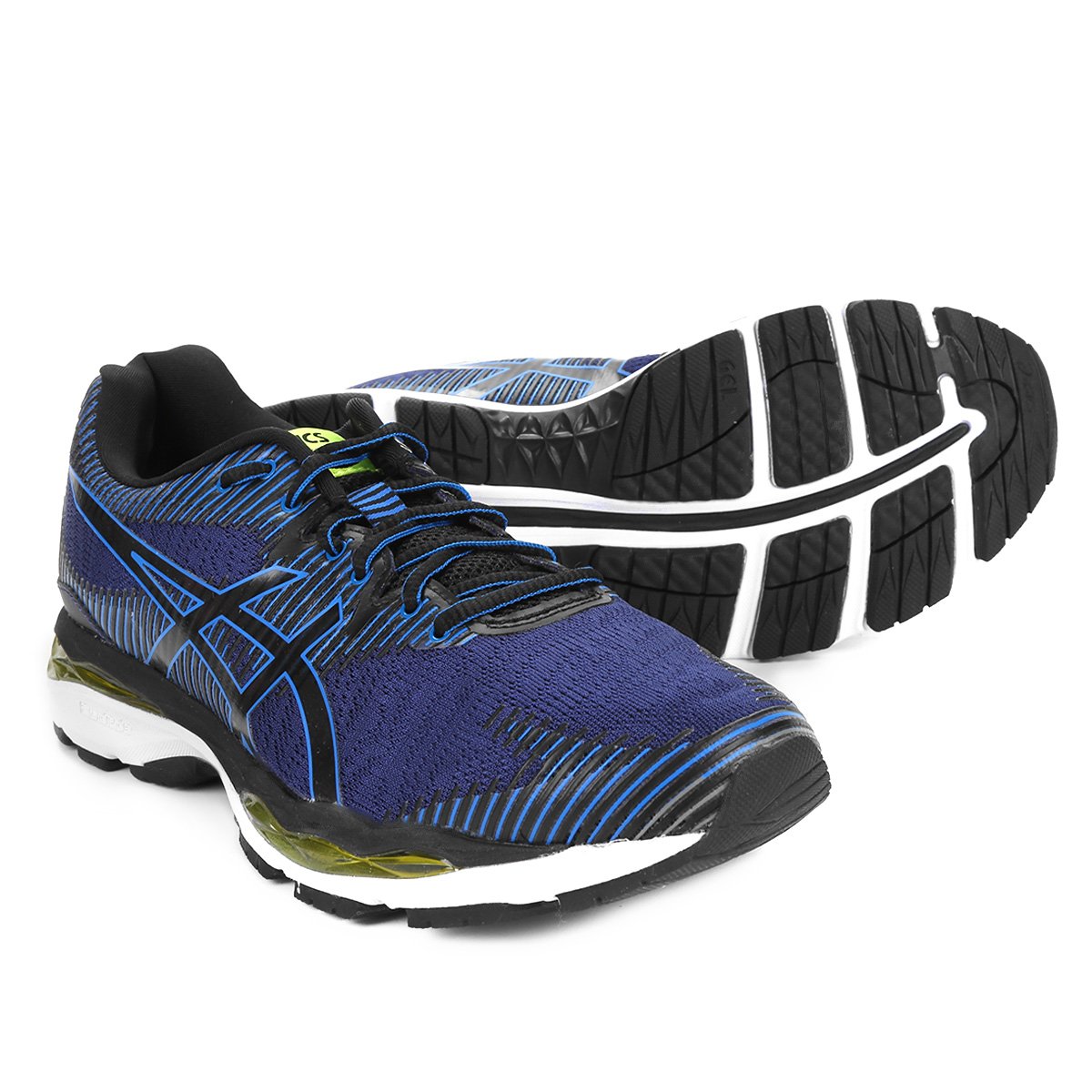 Tênis Asics Gel Ziruss 2 Masculino - Azul+Preto Menor preço em Tênis Asics Gel Ziruss 2 Masculino - Azul+Preto